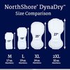 Northshore DynaDry Supreme Liners, White, X-Large, 13x25, 20PK 1419